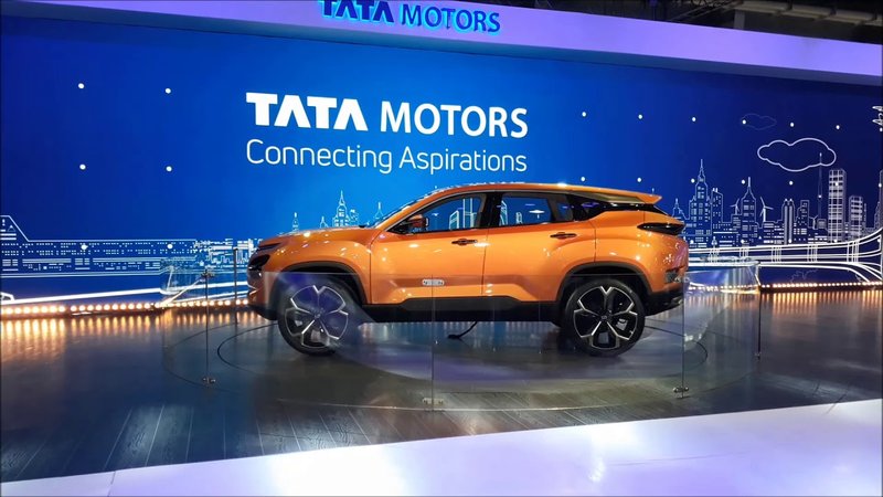 Tata Harrier на базі платформи Range Rover Evoque